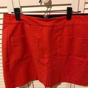 Red skirt by Loft